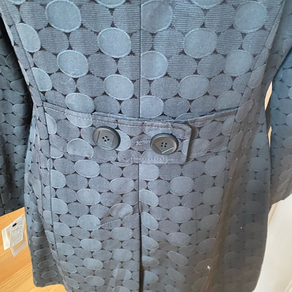 Trina Turk black women’s coat size 8 new with tags - Picture 7 of 10